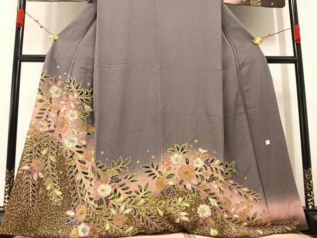 平和屋着物○訪問着 作家物 辻が花 絞り 暈し染め 正絹 逸品 AABA5206ph