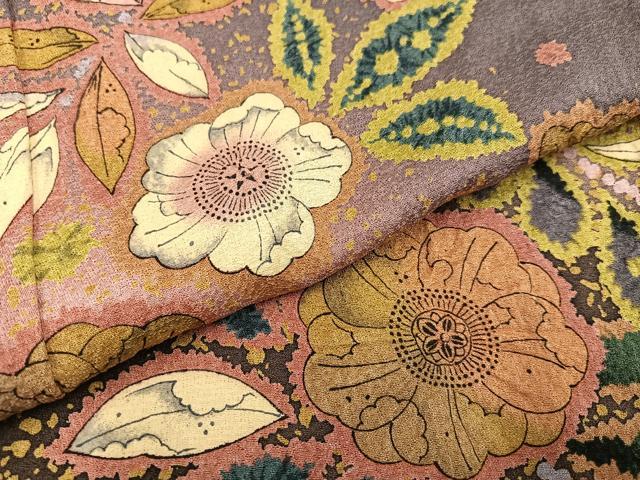 平和屋着物○訪問着 作家物 辻が花 絞り 暈し染め 正絹 逸品 AABA5206ph