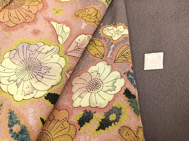 平和屋着物●訪問着　作家物　辻が花　絞り　暈し染め　正絹　逸品　AABA5206ph 平和屋着物○訪問着 作家物 辻が花 絞り 暈し染め 正絹 逸品 AABA5206ph