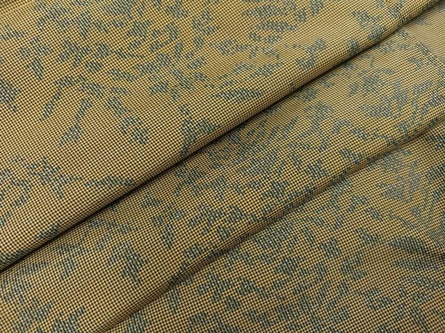 平和屋着物●男性　本場大島紬　草木文　正絹　逸品　AABA5214ph