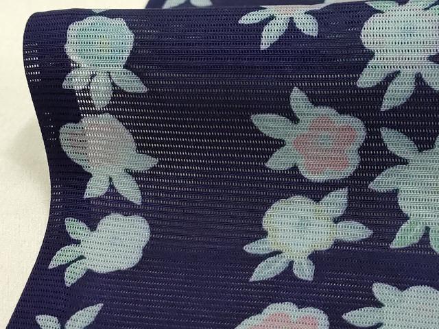 平和屋着物＊夏物　小紋　絽　花間道　正絹　逸品　AABA5528sx 平和屋着物＊夏物 小紋 絽 花間道 正絹 逸品 AABA5528sxの通販はau PAY