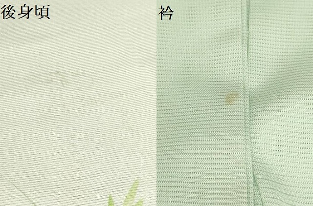 平和屋着物＊夏物 訪問着 絽 枝葉文 洗える着物 AABA5694sx 【公式通販】