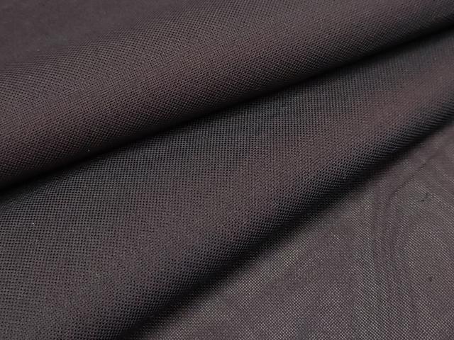 平和屋着物＊夏物　色無地　紗　似せ紫色　正絹　逸品　AABA5710sx