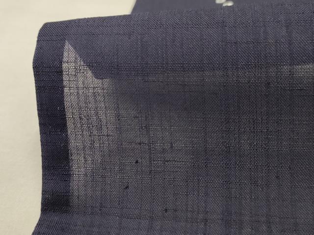 平和屋着物＊夏物 訪問着 紗 扇面花文 洗える着物 AABA5721sx｜平和