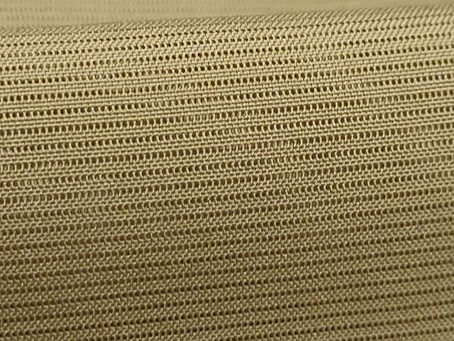 平和屋着物＊夏物 色無地 絽 白橡色 正絹 逸品 AABA5764sx｜平和