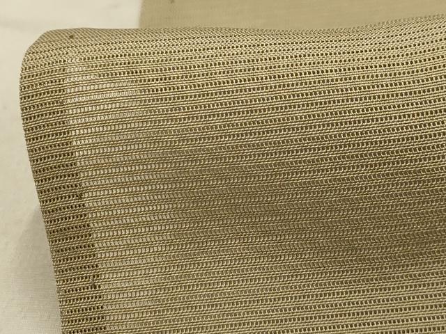 平和屋着物＊夏物 色無地 絽 白橡色 正絹 逸品 AABA5764sx｜平和