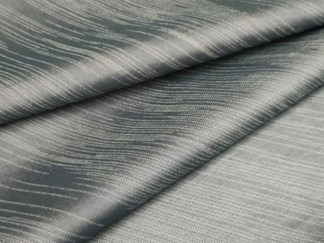 平和屋着物＊夏物　小紋　紗　霞文　ロング丈　正絹　逸品　AABA5777sx