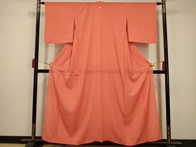 平和屋着物＊夏物　小紋　絽　霞文　正絹　逸品　AABD4550jd 平和屋着物＊夏物 小紋 絽 霞文 正絹 逸品 AABD4550jdの通販 by 平和屋