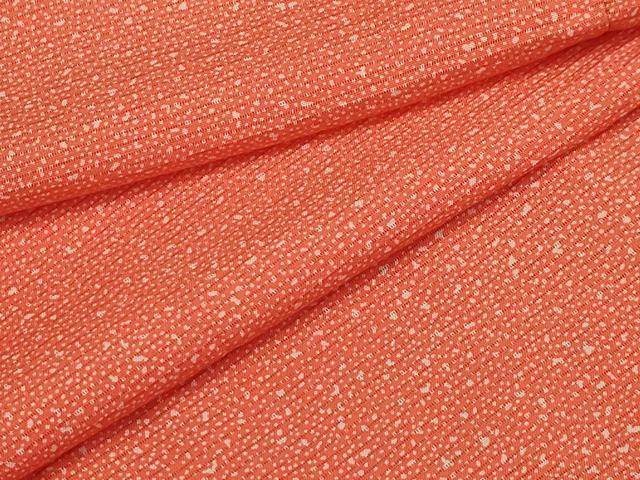 平和屋着物＊夏物　小紋　絽　霞文　正絹　逸品　AABA5794sx