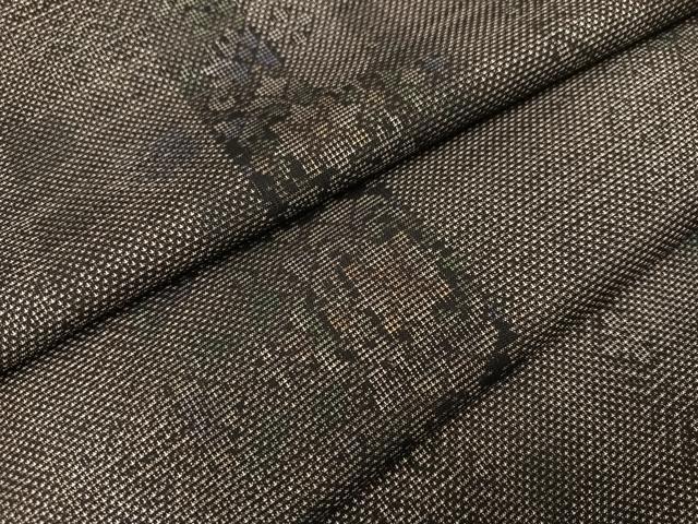 平和屋着物●本場大島紬　カタス7マルキ　舞花文　正絹　逸品　未使用　AABA6414ph