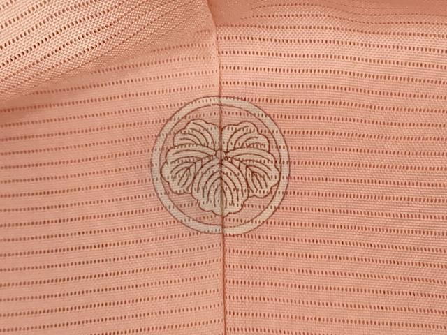 平和屋着物＊夏物 色無地 絽 赤香色 正絹 逸品 未使用 AABA6582jdの