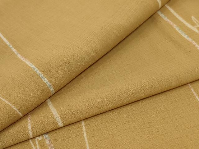 平和屋着物＊夏物　小紋　変わり縞　洗える着物　AABA6621jd