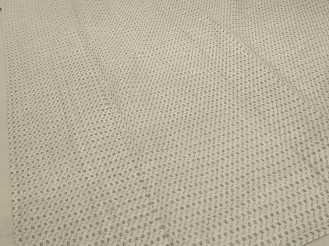 平和屋着物＊夏物 小紋 紗 絣柄 AABA6634jd