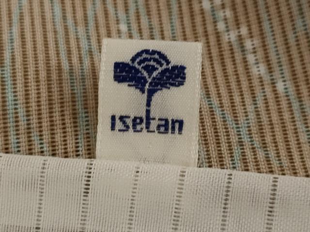 平和屋着物＊夏物　小紋　絽　芝文　伊勢丹扱い　正絹　逸品　未使用　AABA6853st 平和屋着物＊夏物 小紋 絽 芝文 伊勢丹扱い 正絹 逸品 未使用 AABA6853st