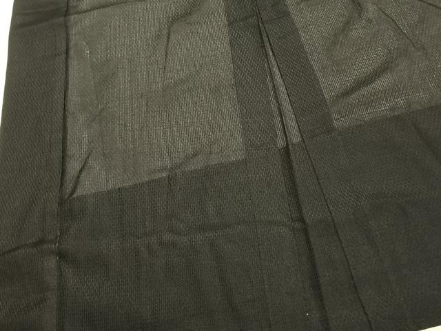 平和屋着物▽男性　長羽織　スリーシーズン　春夏秋　塵除け　黒地　正絹　逸品　AABA7603fy 平和屋着物▽男性 長羽織 スリーシーズン 春夏秋 塵除け 黒地 正絹