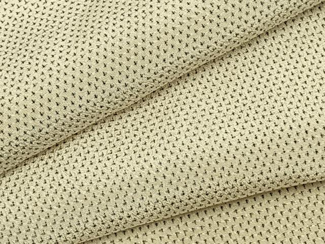 平和屋着物▽本塩沢　単衣　蚊絣　正絹　逸品　AABA7743fy