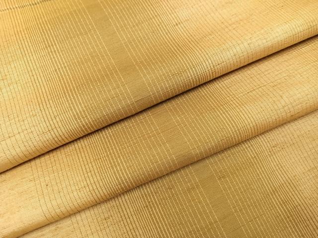 平和屋着物●上質な紬　間道　正絹　逸品　AABA7859ph