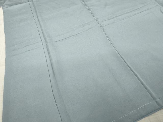 平和屋着物○上質な色無地 灰色 正絹 逸品 未使用 AABA7927ck