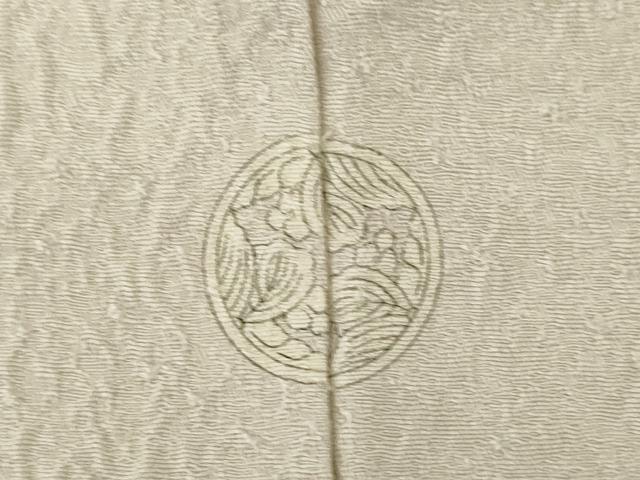 平和屋着物○無地絵羽訪問着 中国三大刺繍 汕頭刺繍 スワトウ刺繍 菱文