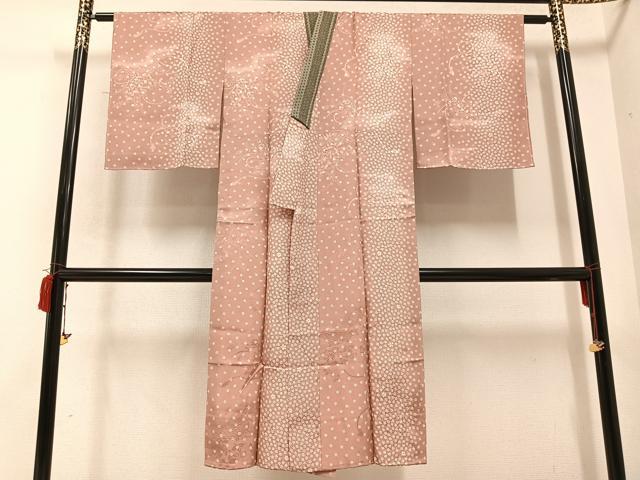 平和屋着物●長襦袢　袷　桜間道　正絹　逸品　未使用　AABA8182ph