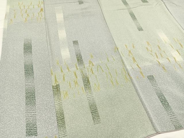 平和屋着物○上質な小紋 間道 正絹 逸品 AABA8236ph 小紋