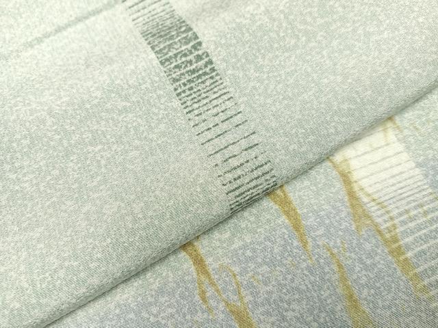 平和屋着物○上質な小紋 間道 正絹 逸品 AABA8236ph 小紋