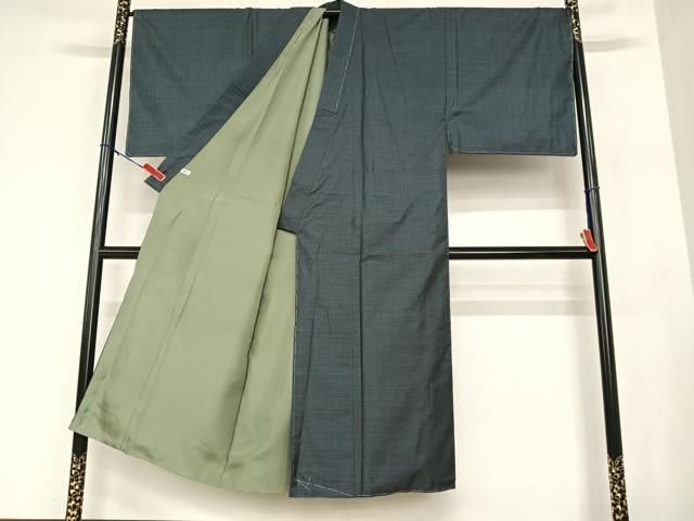 平和屋着物○男性 本場大島紬 アンサンブル 100亀甲 総詰め キング