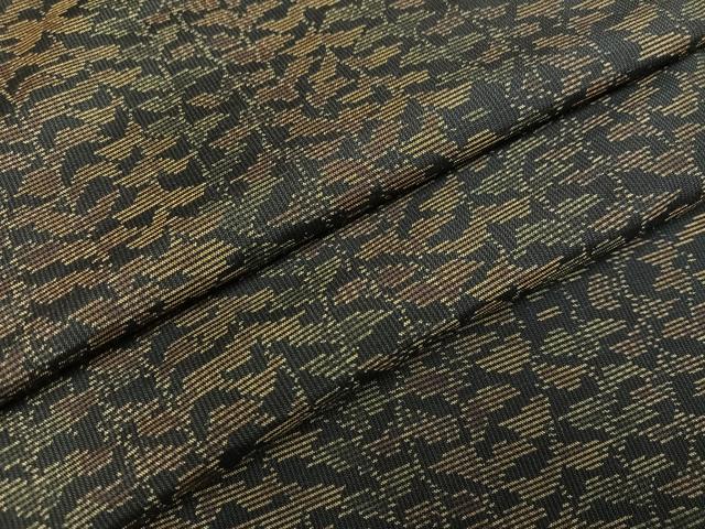 平和屋着物●本場大島紬　草木文　正絹　逸品　AABA8919ph