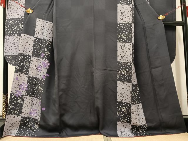 平和屋着物●豪華振袖　舞桜文　正絹　逸品　AABA8945ph 平和屋着物○豪華振袖 舞桜文 正絹 逸品 AABA8945ph