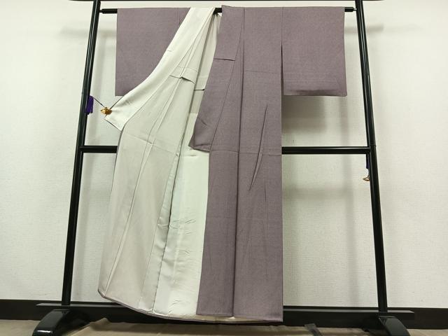 平和屋着物▽江戸小紋 単衣 立涌文様 正絹 逸品 AABA9124jh 【公式通販】