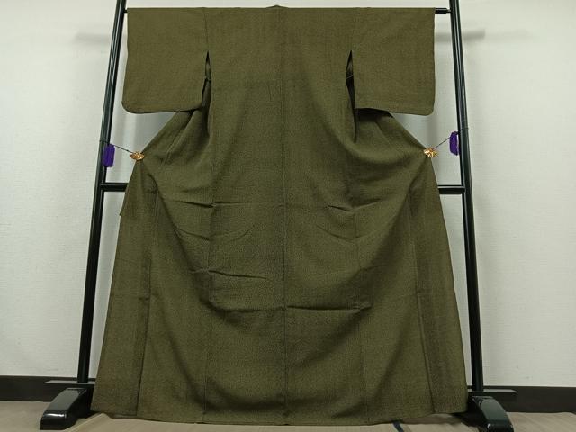 平和屋着物▽本塩沢　単衣　霞文　正絹　逸品　AABA9131jh 平和屋着物▽本塩沢 単衣 霞文 正絹 逸品 AABA9131jhの通販はau PAY