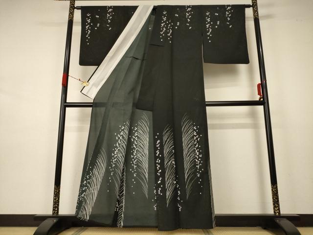 平和屋着物＊夏物　訪問着　絽　枝葉文　洗える着物　AABA9293jd 平和屋着物＊夏物 訪問着 絽 枝葉文 洗える着物 AABA9293jdの通販はau