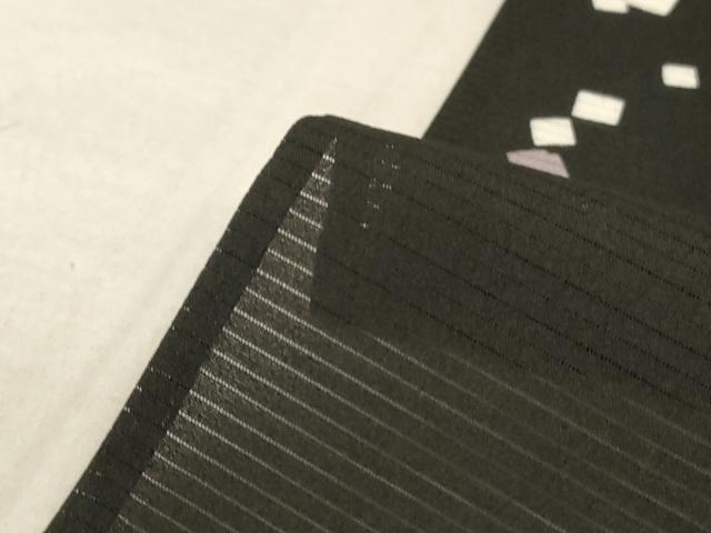 平和屋着物＊夏物 訪問着 絽 枝葉文 洗える着物 AABA9293jdの通販はau