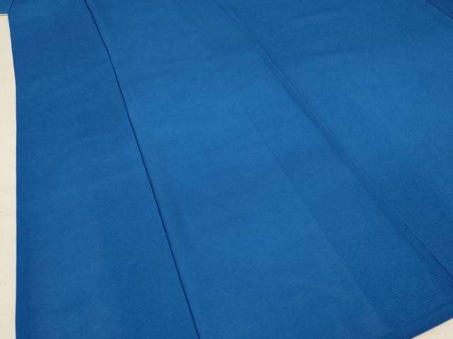 平和屋着物＊夏物　色無地　絽　紺碧色　正絹　逸品　AABA9315jd_2