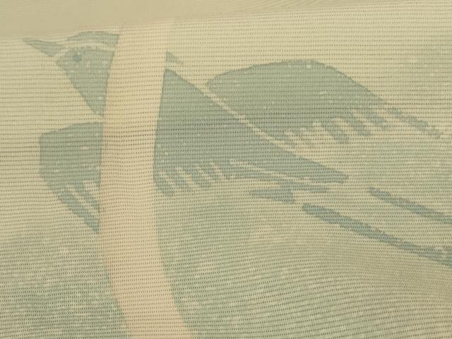 平和屋着物＊夏物　訪問着　絽　舞鳥文　正絹　逸品　AABA9327jd_5