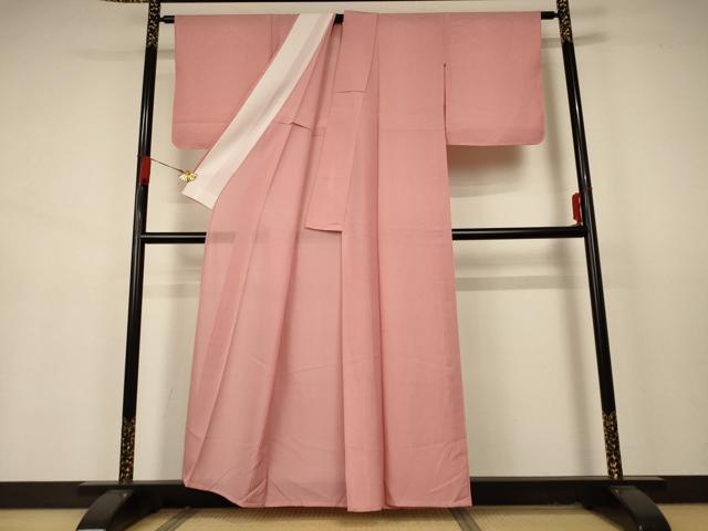 平和屋着物＊夏物　江戸小紋　絽　鮫小紋柄　正絹　逸品　未使用　AABA9382jd_2