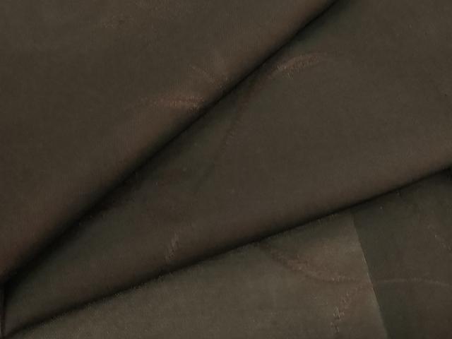 平和屋着物＊夏物　小紋　紗　枝花文　正絹　逸品　AABA9404jd