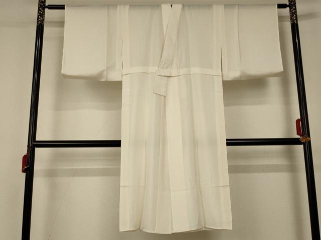 平和屋着物＊夏物　長襦袢　絽　鳥の子色　正絹　逸品　AABA9422jd