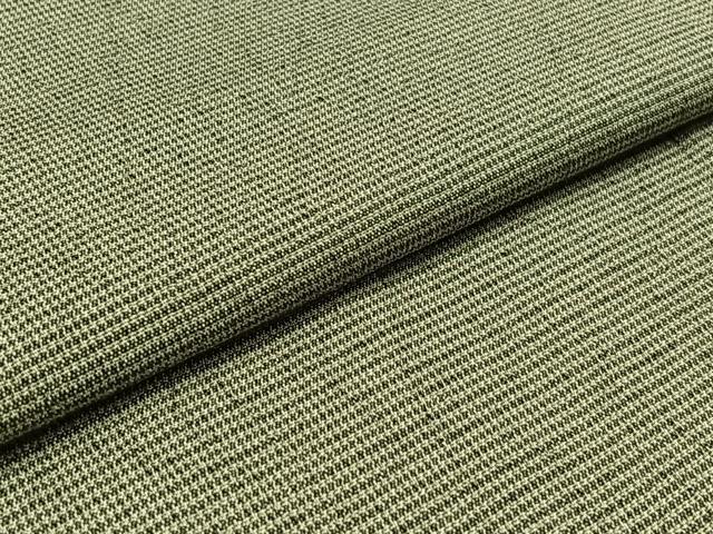 平和屋着物▽お召　単衣　横縞　正絹　逸品　AABA9522jh_4