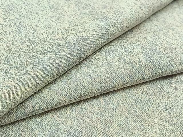 平和屋着物▽上質な小紋　単衣　霞文　正絹　逸品　AABA9534jh