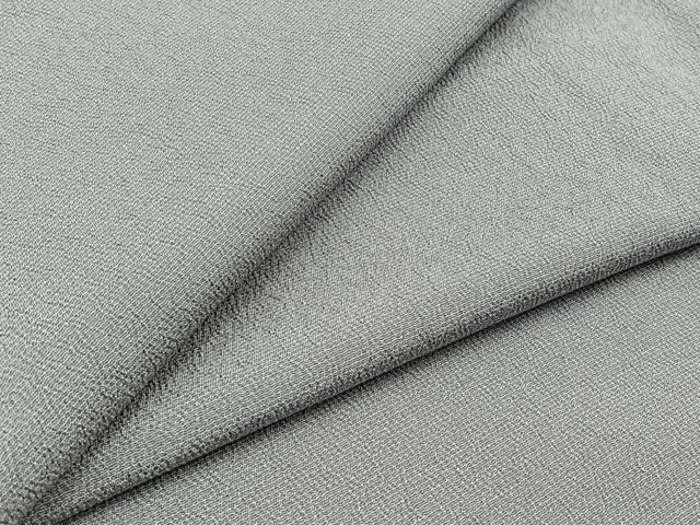 平和屋着物▽上質な色無地　単衣　お召地　薄色　正絹　逸品　AABA9553jh