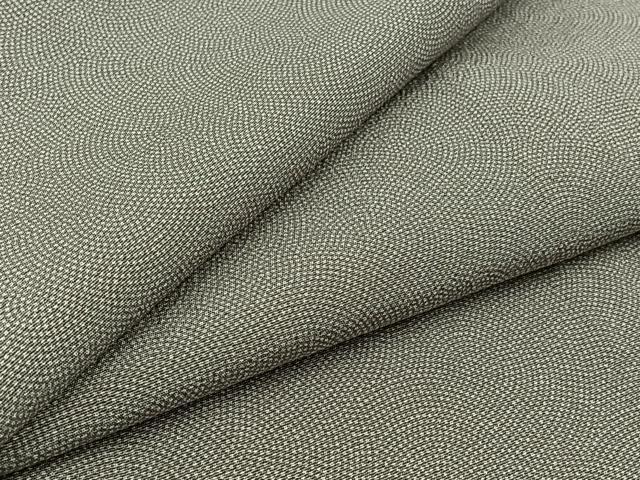 平和屋着物▽江戸小紋　単衣　鮫小紋柄　正絹　逸品　AABA9569jh