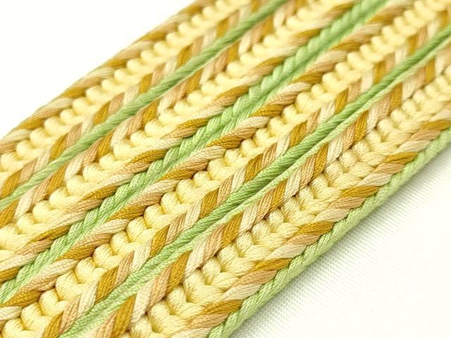 平和屋着物○極上 有職組紐道明 帯締め 新源氏組 宮内庁御用 国立博物館