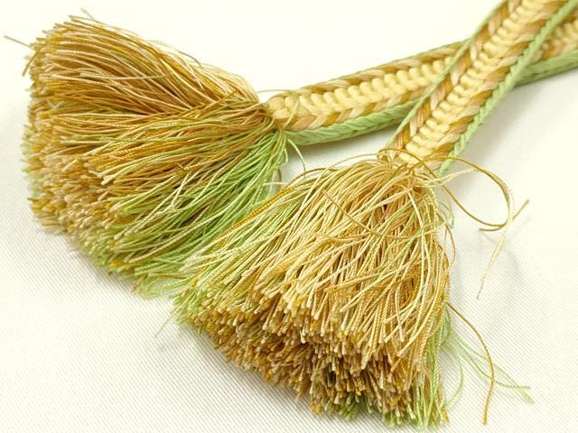 平和屋着物○極上 有職組紐道明 帯締め 新源氏組 宮内庁御用 国立博物館