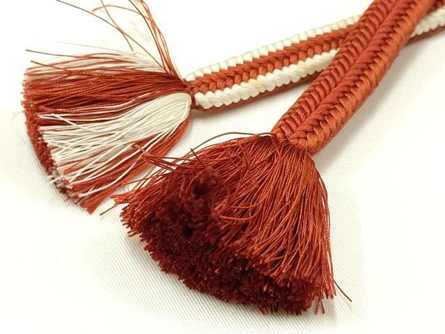 平和屋着物○極上 有職組紐道明 帯締め 冠組 宮内庁御用 国立博物館御用