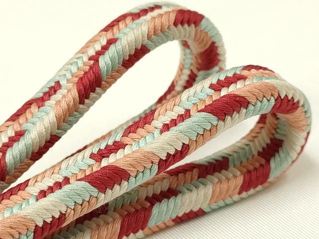 平和屋着物○極上 有職組紐道明 帯締め 御岳組 宮内庁御用 国立博物館御用