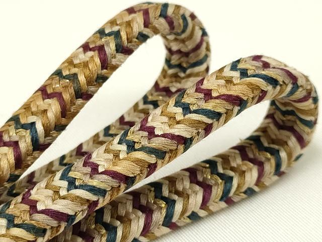 平和屋着物○極上 有職組紐道明 帯締め 御岳組 五舞鸞 金糸 宮内庁