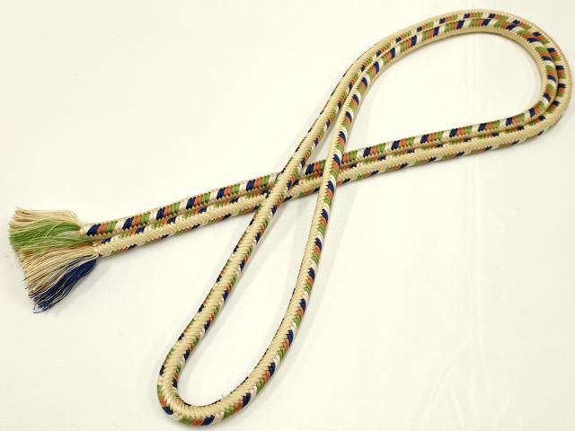 平和屋着物●極上　有職組紐道明　帯締め　奈良組　宮内庁御用　国立博物館御用　東京芸術大学御用　逸品　AABA9835ay 平和屋着物○極上 有職組紐道明 帯締め 奈良組 宮内庁御用 国立博物館御用