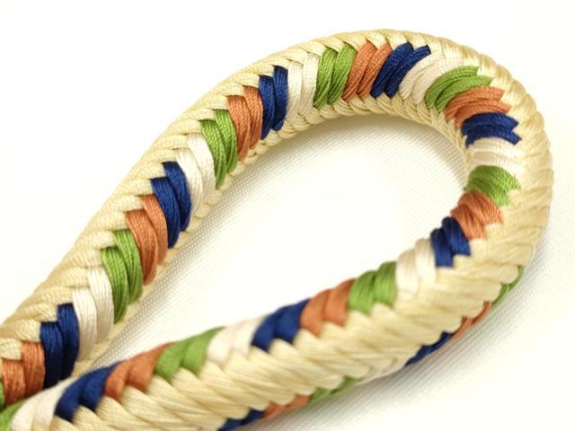 平和屋着物○極上 有職組紐道明 帯締め 奈良組 宮内庁御用 国立博物館御用