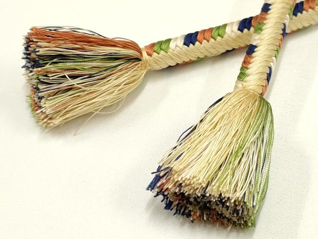 平和屋着物○極上 有職組紐道明 帯締め 奈良組 宮内庁御用 国立博物館御用